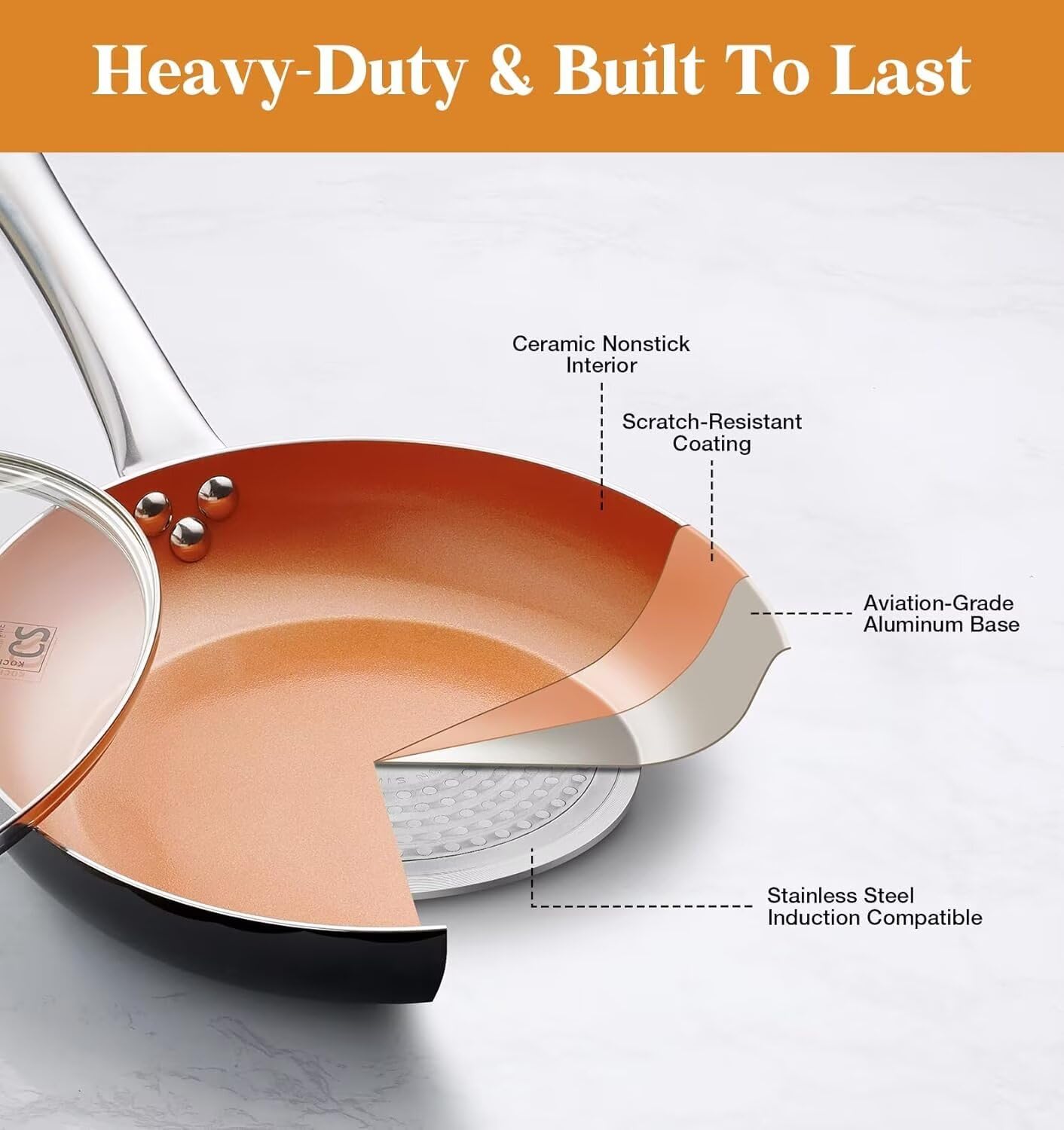 KOCH SYSTEME CS even-heat aluminum body for consistent results