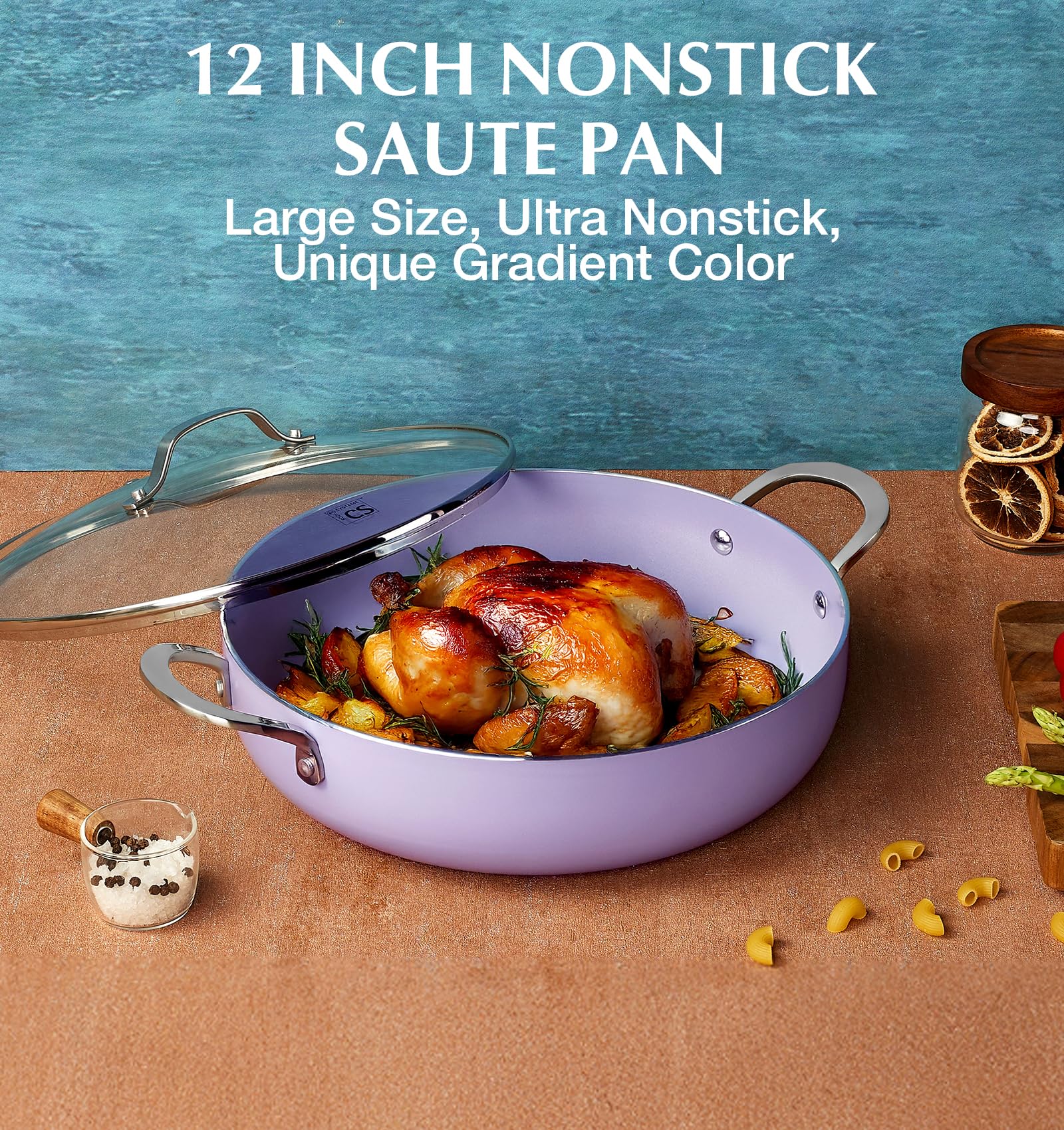KOCH SYSTEME CS oven-safe pan ready for roasting
