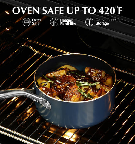 KOCH SYSTEME CS oven-safe up to 420°F; versatile finishing for sauces and melts