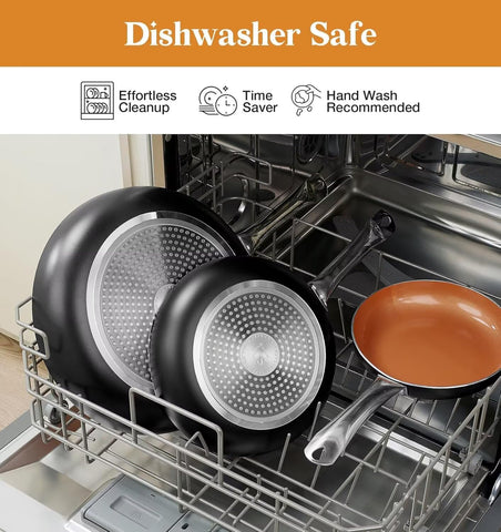 KOCH SYSTEME CS oven-safe copper pan suitable for finishing dishes