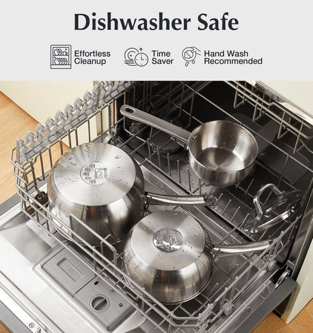 KOCH SYSTEME CS dishwasher-safe design for easy cleaning.