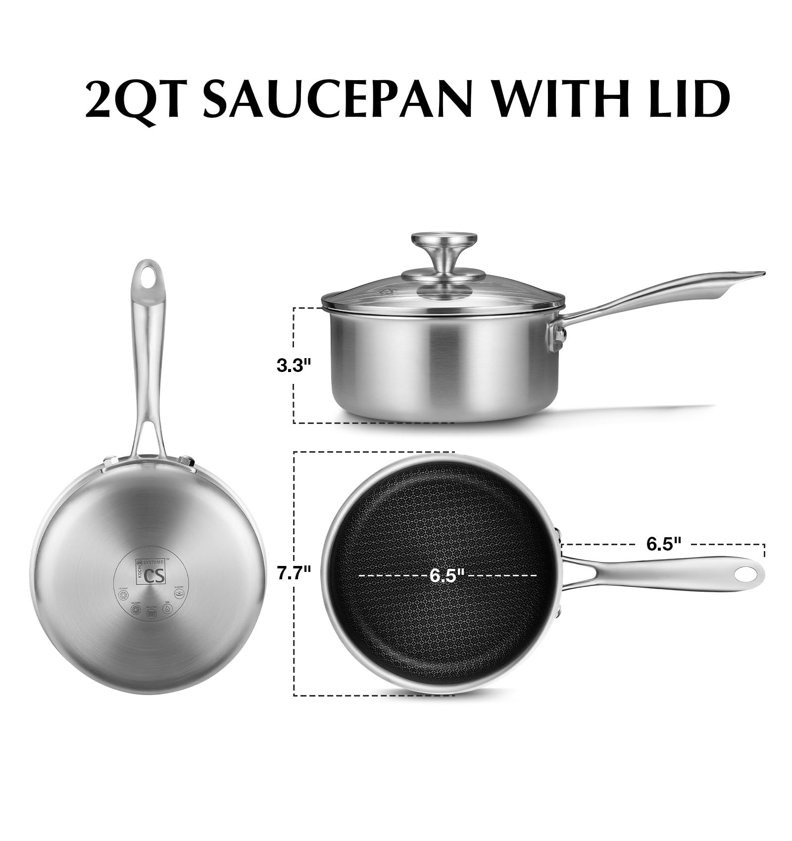 KOCH SYSTEME CS perfect for simmering sauces and delicate reductions