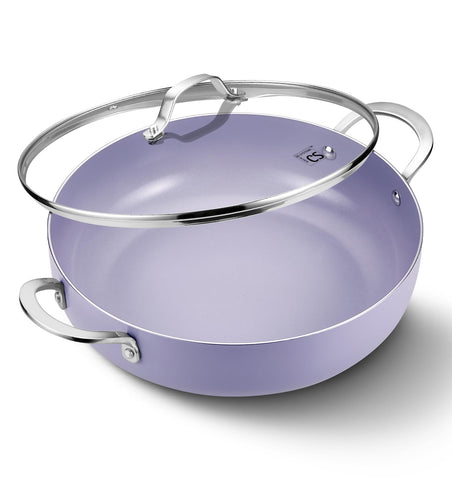 KOCH SYSTEME CS 12-inch sauté pan with lid in kitchen for family meals