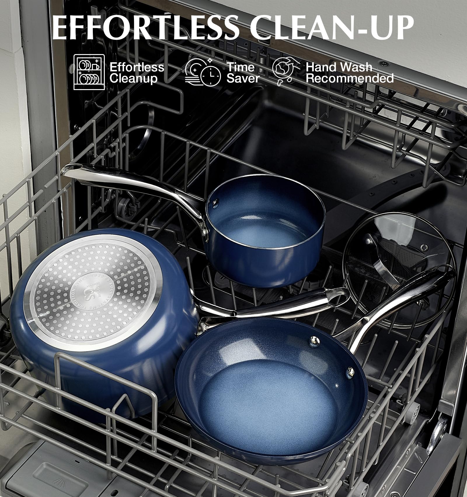 KOCH SYSTEME CS compatible with most cooktops except induction; broad kitchen compatibility