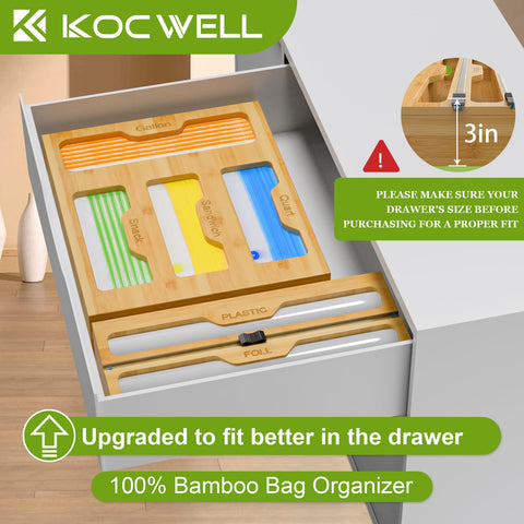 KOCWELL wrap cutter image highlighting stainless steel blade for clean cuts
