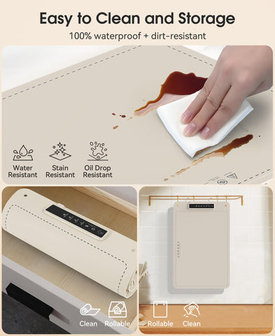 KOCWELL wipe-clean surface simplifies cleanup after use.