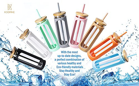 Kodrine bamboo lid helps keep beverages sealed and tidy