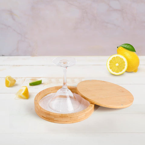 Koeus bamboo construction delivers a sturdy, stylish tool for home bartending.