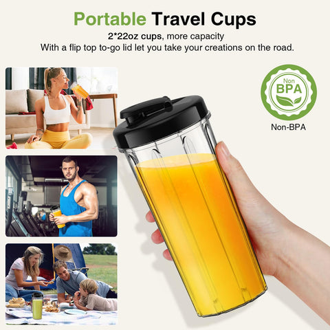 KOIOS cooling fan detail illustrating heat management during blending