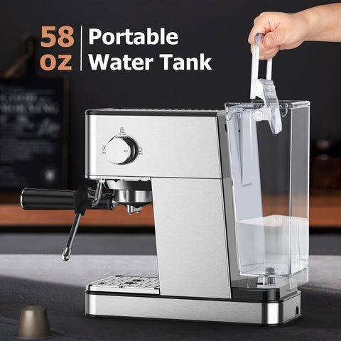 KOIOS stainless steel body adds durability and modern style