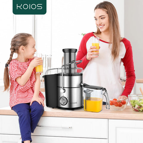 KOIOS easy-clean non-BPA parts with included cleaning brush.