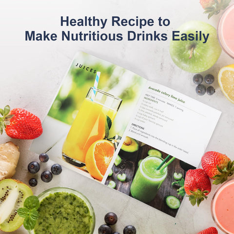 KOIOS Smoothie Blender safety feature requires cup press to operate