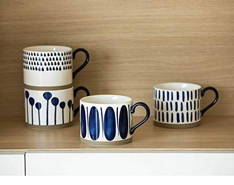 Koja mugs show microwave-safe icon for quick heating and convenient use.