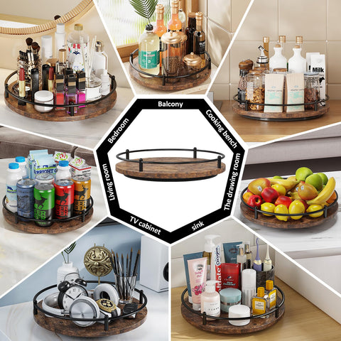 KOKSTOP Lazy Susan base features non-slip pads for stable rotation.