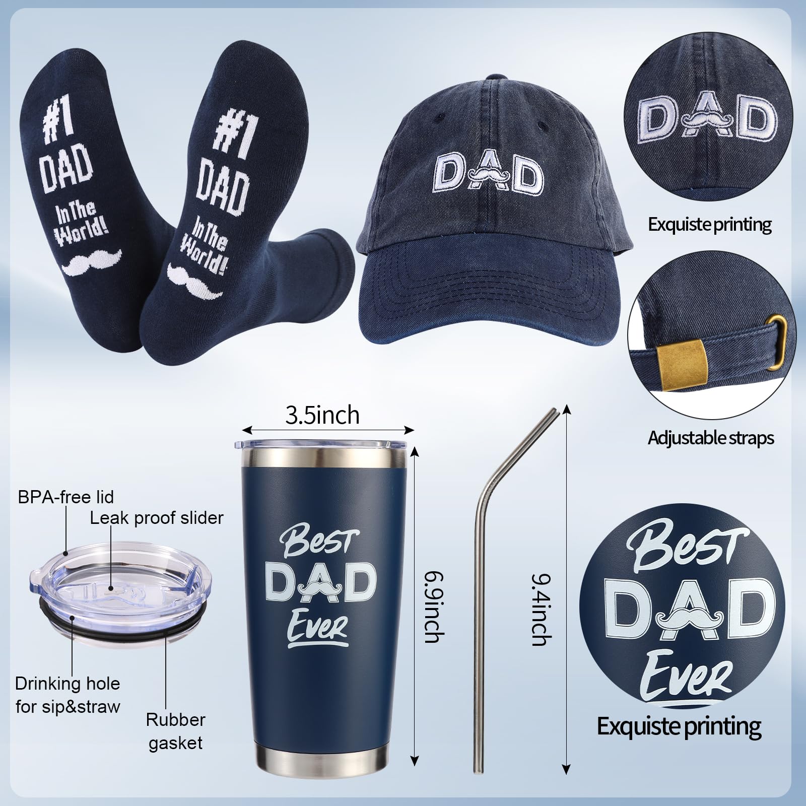 Kolewo4ever dad gift set socks provide cozy comfort after work