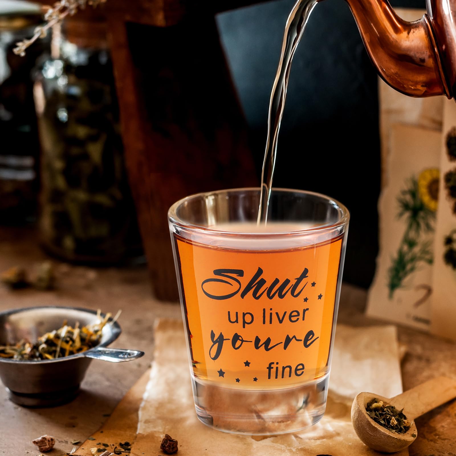 Kolewo4ever dishwasher-safe shot glasses simplify cleanup after parties