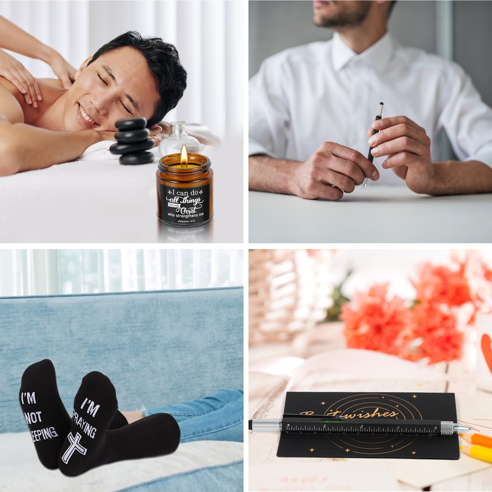 Kolewo4ever giftset scented candle creates a calming ambience