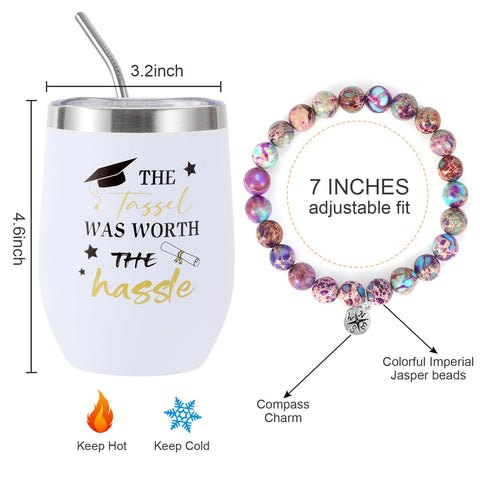 Kolewo4ever wine tumbler durable insulated to keep beverages hot or cold