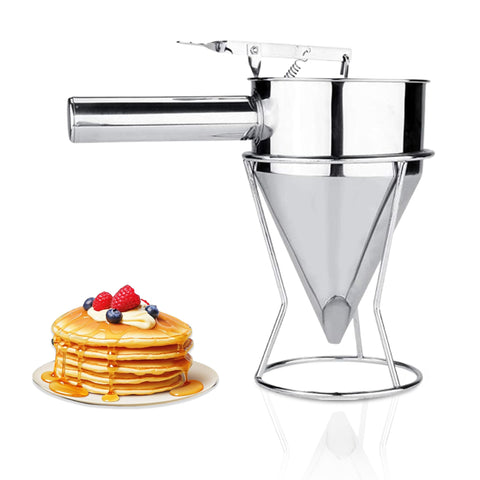 Kolibrox versatile funnel for sauces, chocolate, and dessert fillings.