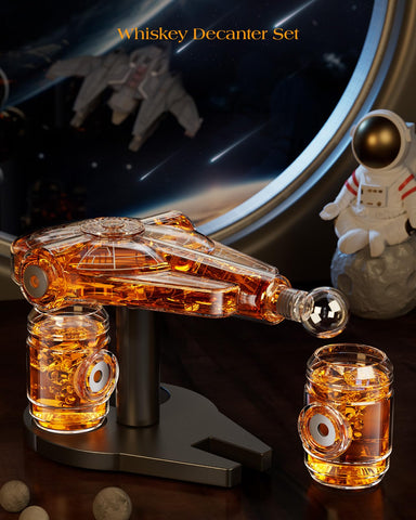 Kollea magnetic-suspended glasses showcase sci-fi style for tastings.