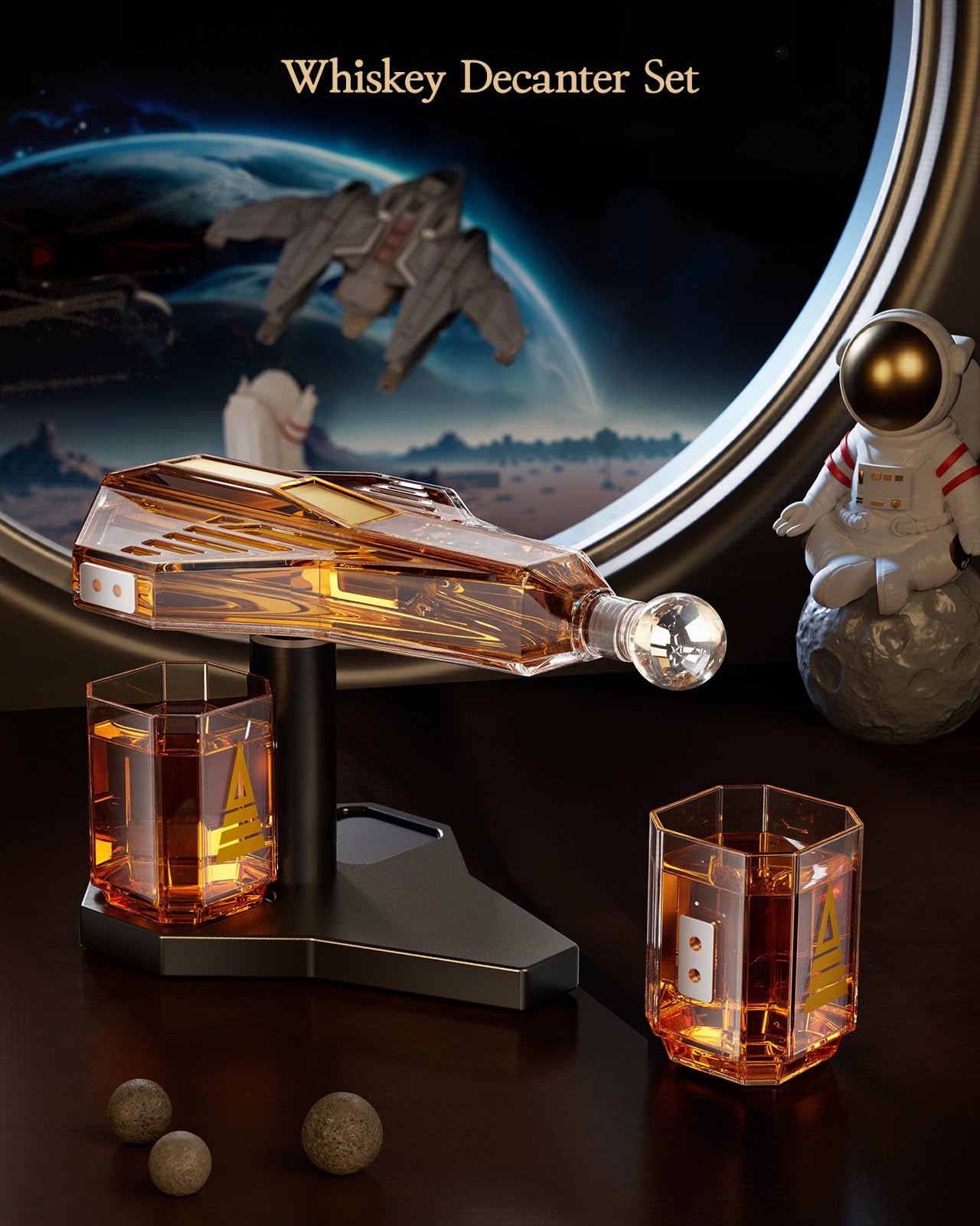 Kollea magnetic suspension design adds futuristic charm to the set.