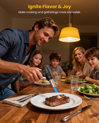 Kollea T907 finger guard protects hands while searing and browning.