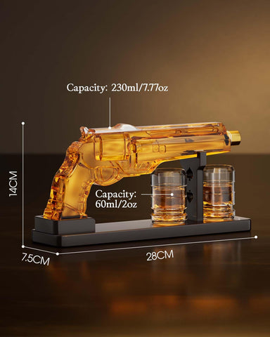 Kollea hollowed-Spades wooden display stand showcasing the set