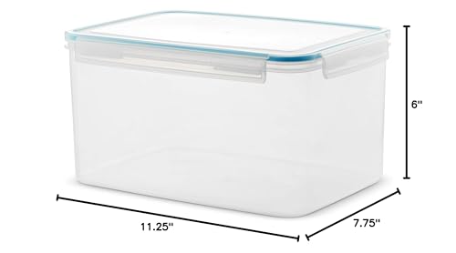 4-point locking system seals freshness and protects from moisture.