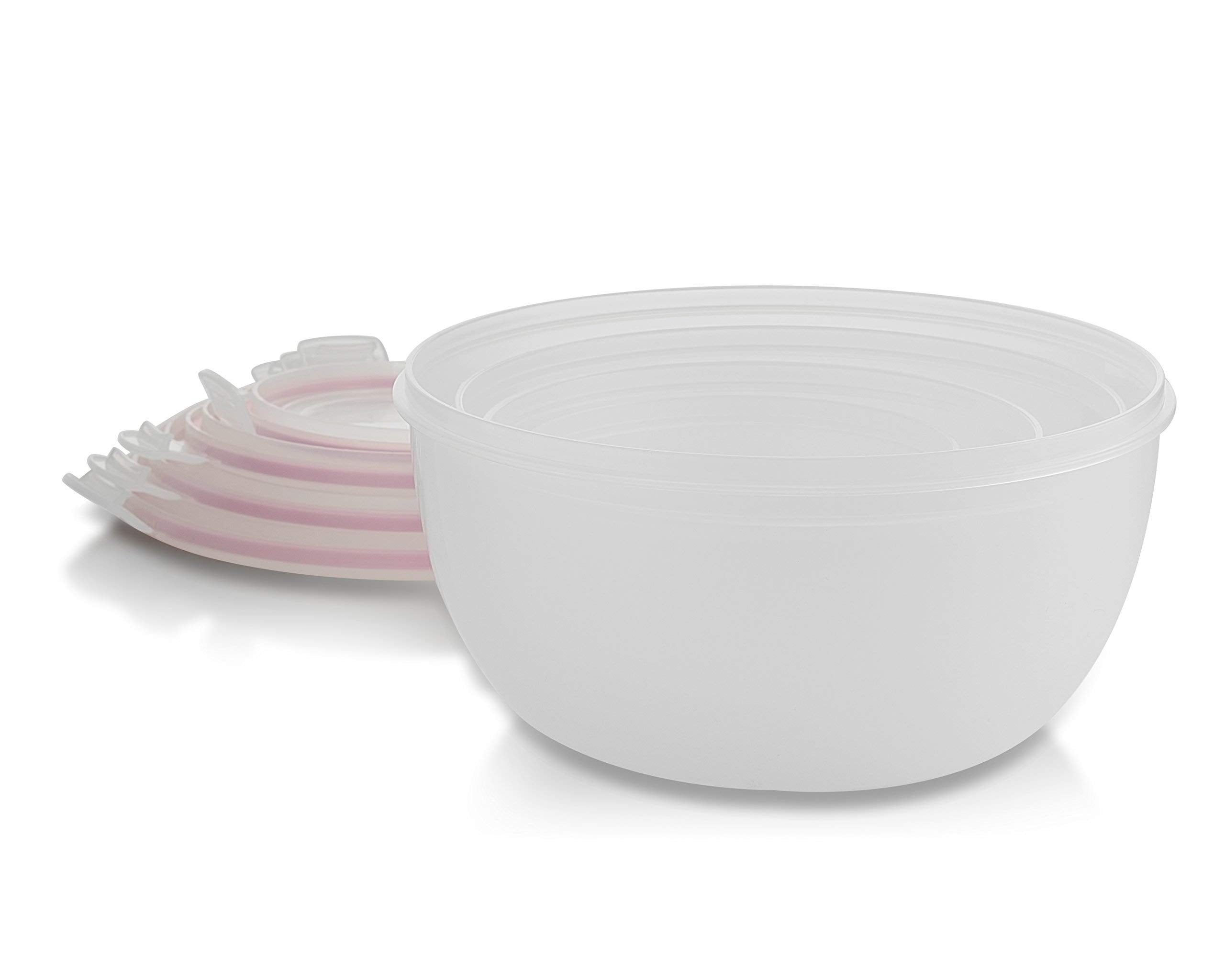 Komax Biokips airtight lids with four point locks keep food fresh during transport