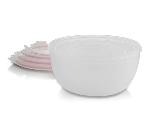 Komax Biokips airtight lids with four point locks keep food fresh during transport