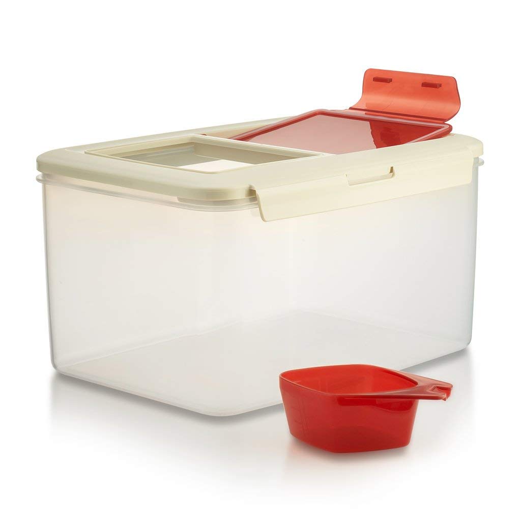 Komax Biokips extra large container with lid for pantry organization