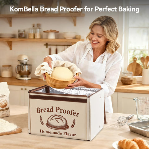 KOMBELLA proofing box control panel demonstrating precise temperature control for consistent fermentation