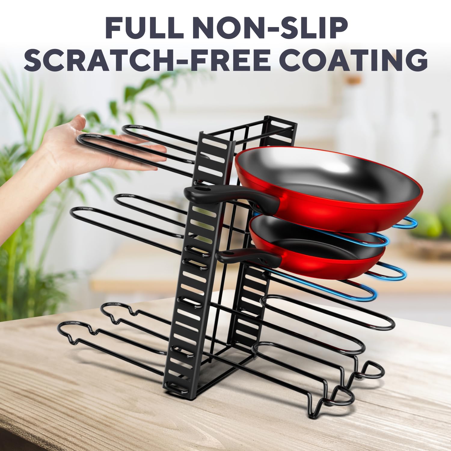 KOMFORA easy tool-free installation saves time.