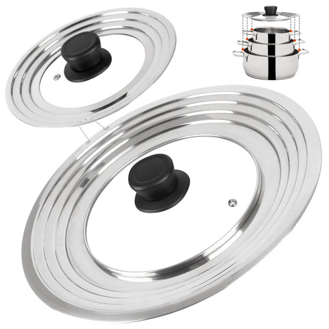 Komokeru universal lid glass-top for easy visibility while cooking