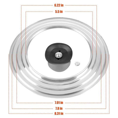 Komokeru heat-resistant glass insert stays clear during use