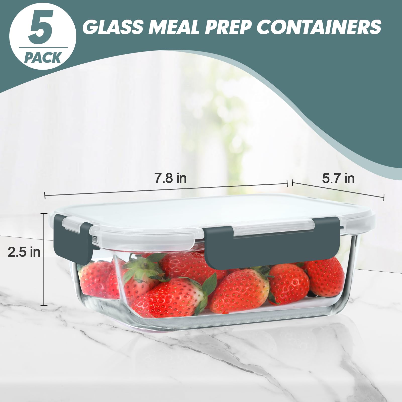 KOMUEE is ideal for packing lunches or gym meals with leak-proof convenience.