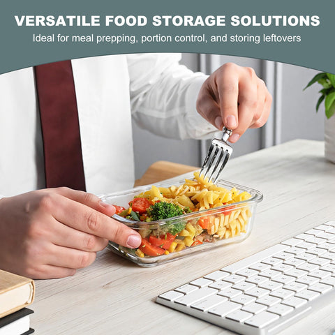 Stackable design saves fridge and kitchen space for KOMUEE storage.