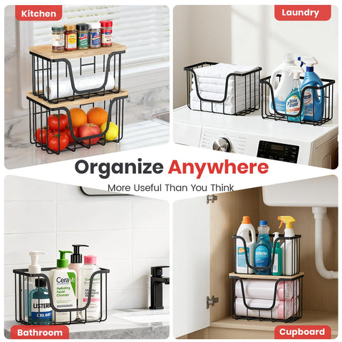 KONE black modern design trash bag holder