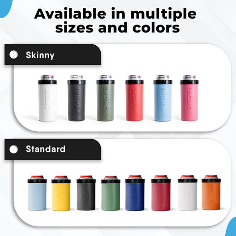Kong Skinny Can fits 12oz cans or bottles for versatility