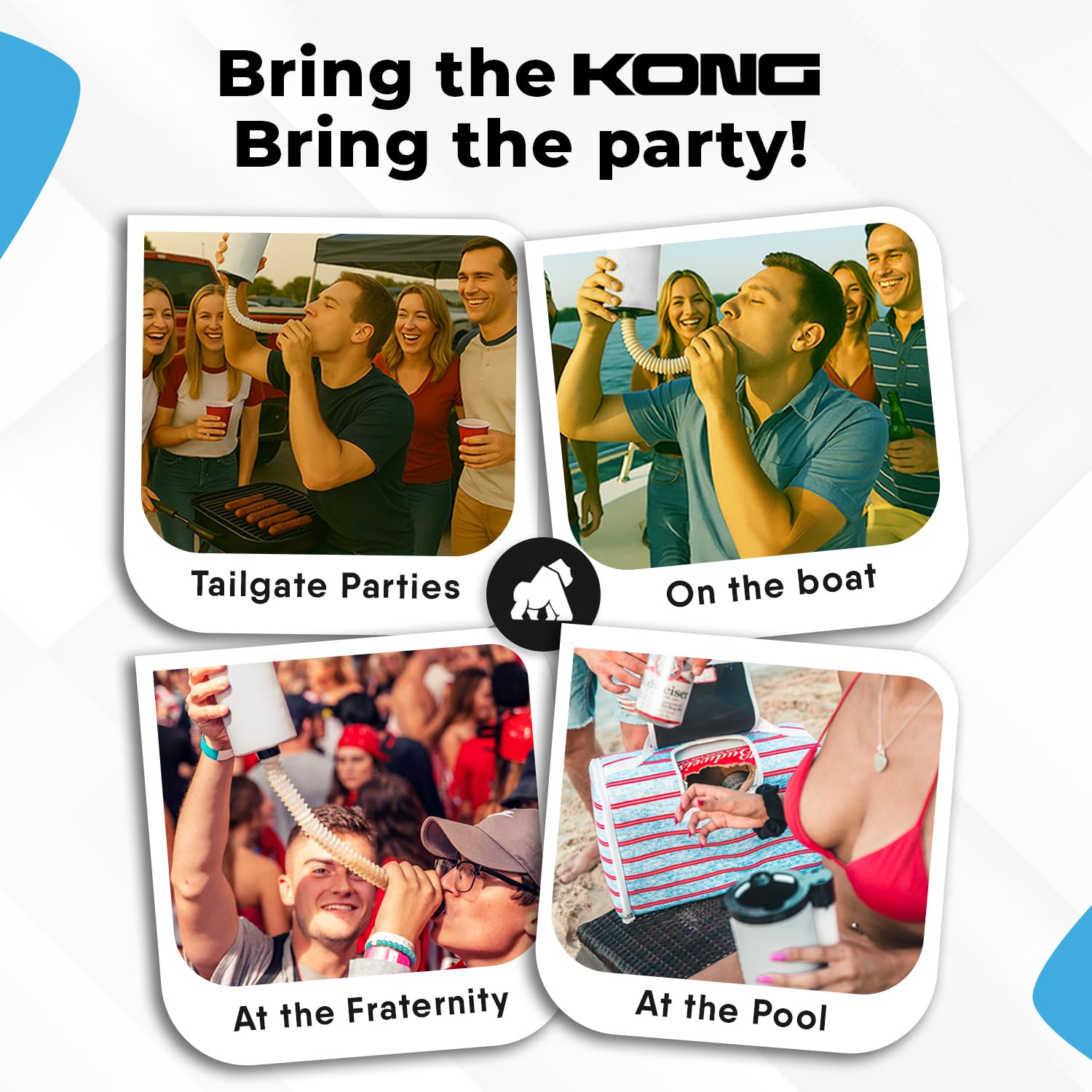 Kong Skinny Can expandable funnel speeds serving at gatherings