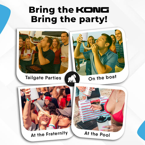 Kong Skinny Can expandable funnel speeds serving at gatherings