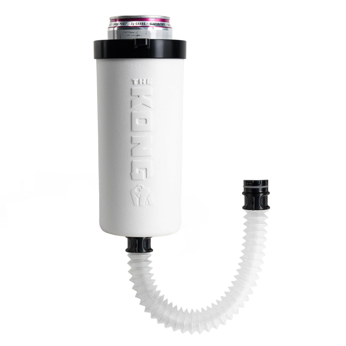 Kong Skinny Can with standout design enhances party presence and style