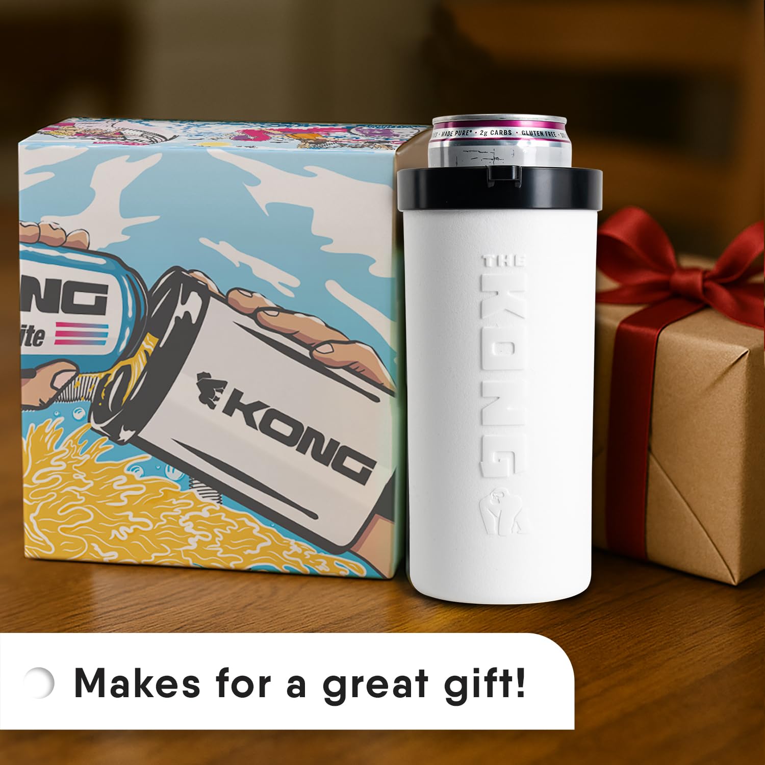 Kong Skinny Can tailgate-friendly design supports crowd-style enjoyment