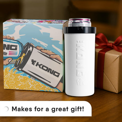 Kong Skinny Can tailgate-friendly design supports crowd-style enjoyment