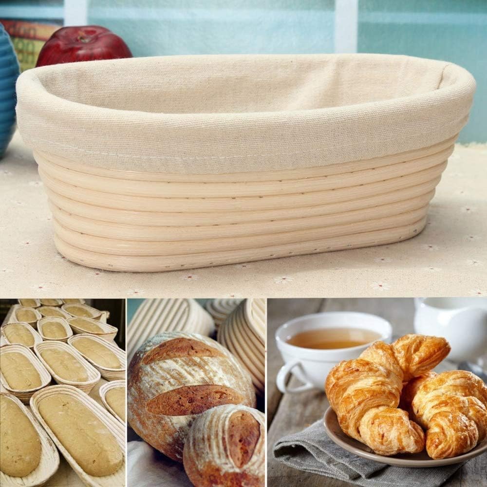 KONGDY easy to clean banneton basket with flour-free after use.