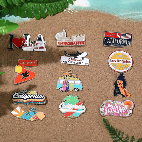 Konohan California map magnet idea for organized fridge and California-themed decor