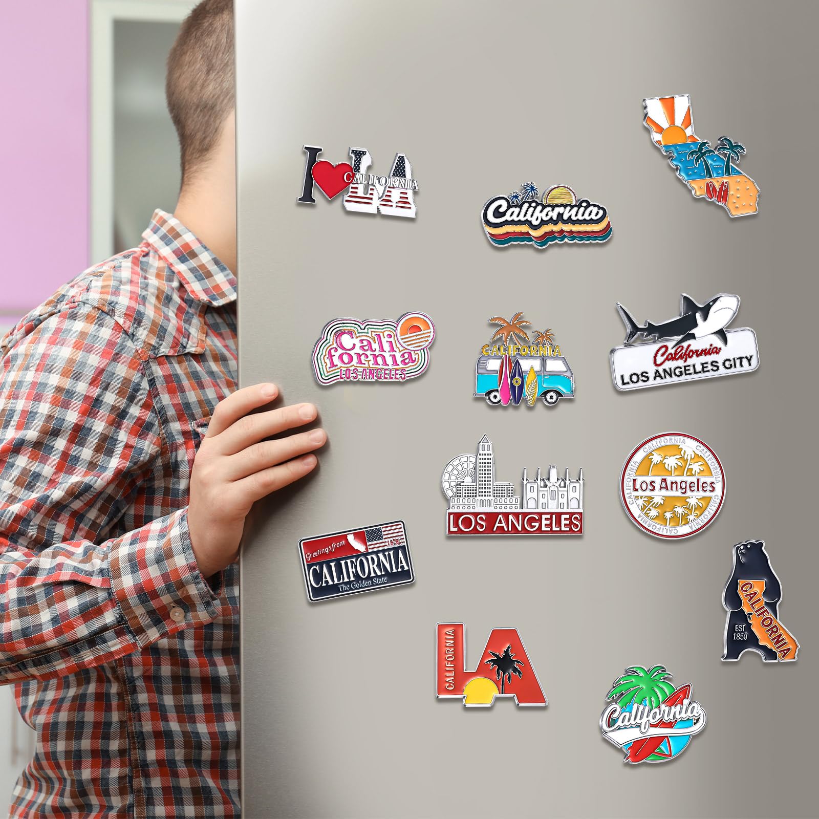 Konohan palm tree magnet providing tropical accent and reminders