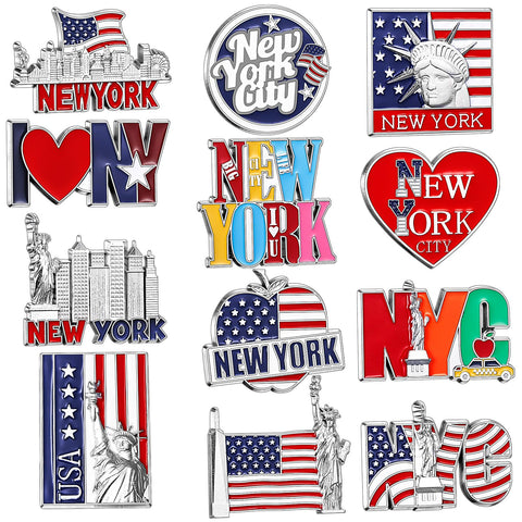 Konohan Statue of Liberty NYC magnet for stylish fridge decor and note holding