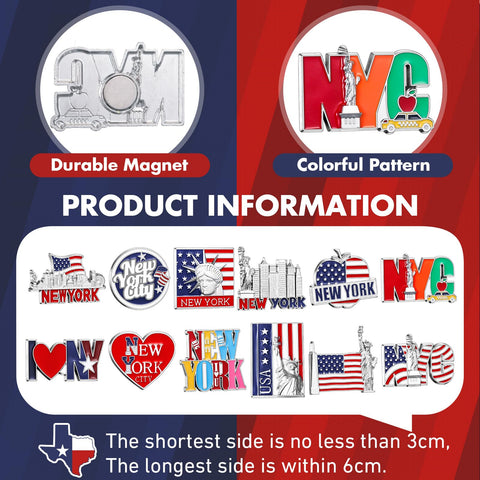 Konohan USA flag magnet adds patriotic flair and note organization on the fridge
