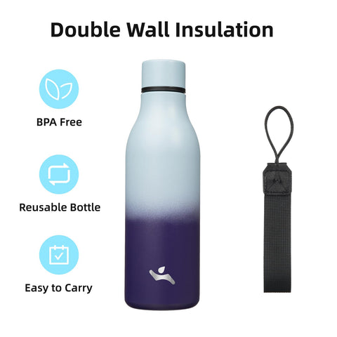 Konokyo Ocean Dream bottle cap close-up emphasizing leak-proof seal.